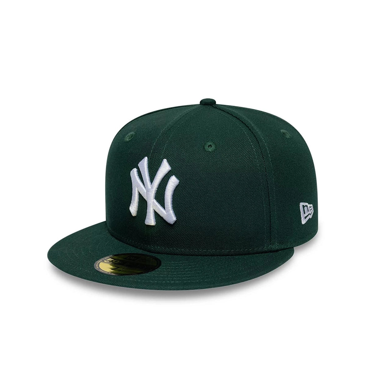 NEW ERA NY Yankees MLB League Essential Dark Green 59FIFTY Fitted Cap 60941126