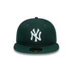 NEW ERA NY Yankees MLB League Essential Dark Green 59FIFTY Fitted Cap 60941126