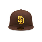 NEW ERA San Diego Padres Authentic On Field Brown 59FIFTY Cap 12593075