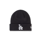 NEW ERA LA Dodgers Cuff Knit Black White Beanie 12122730