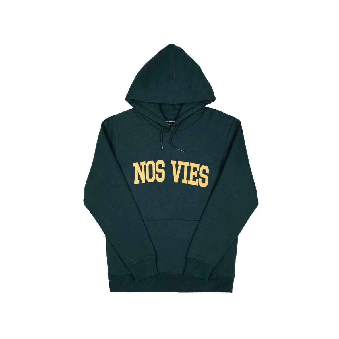 NOS VIES College Hoodie Green