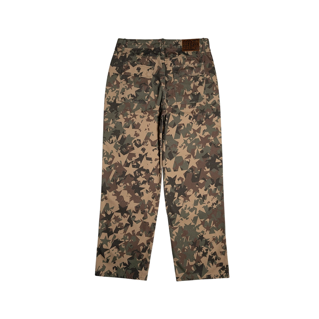 99BASED Field Camo Denim Jeans