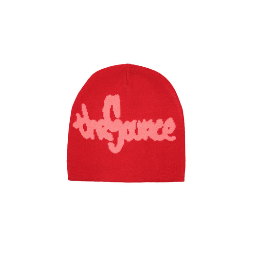 THE SOURCE Pixel Beanie Red