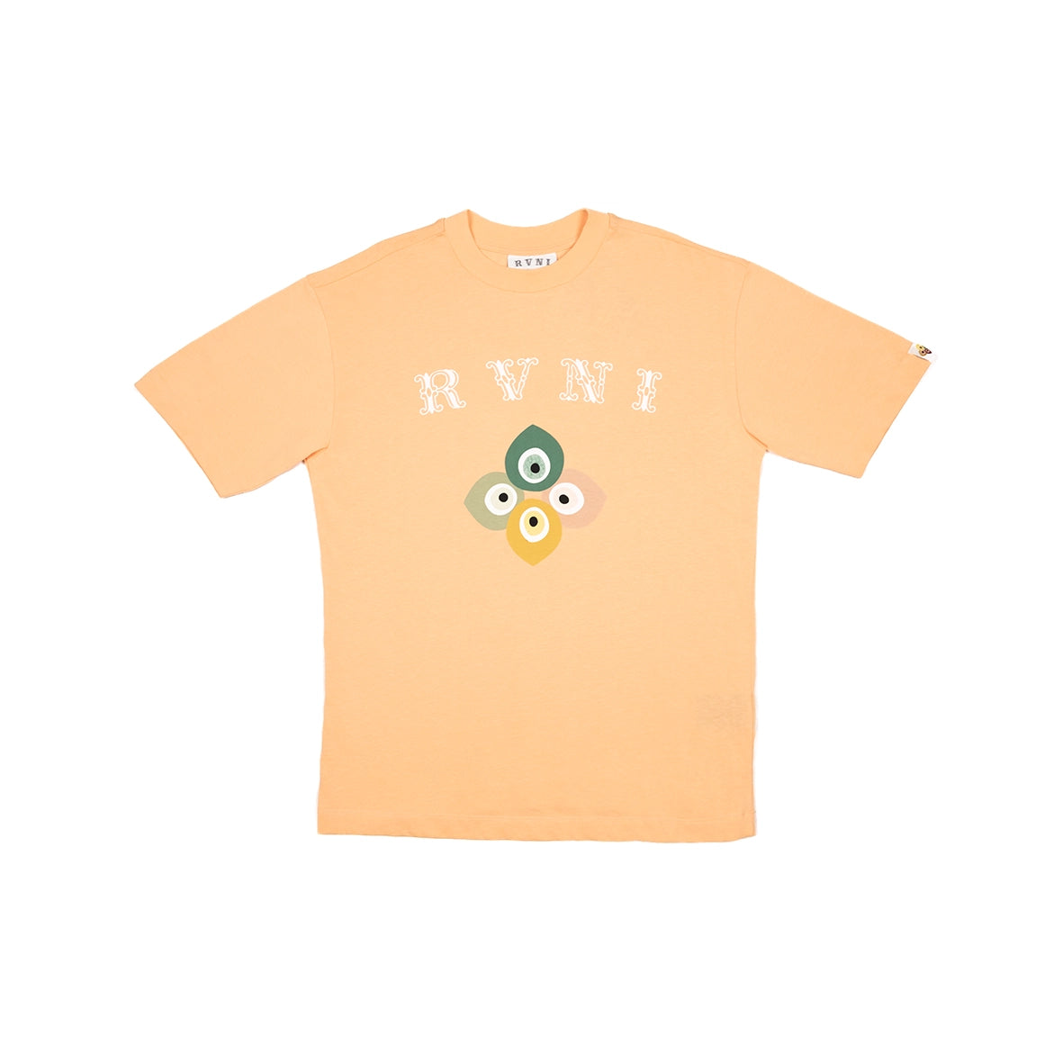 RAVANI Nazar Flower Tee Orange