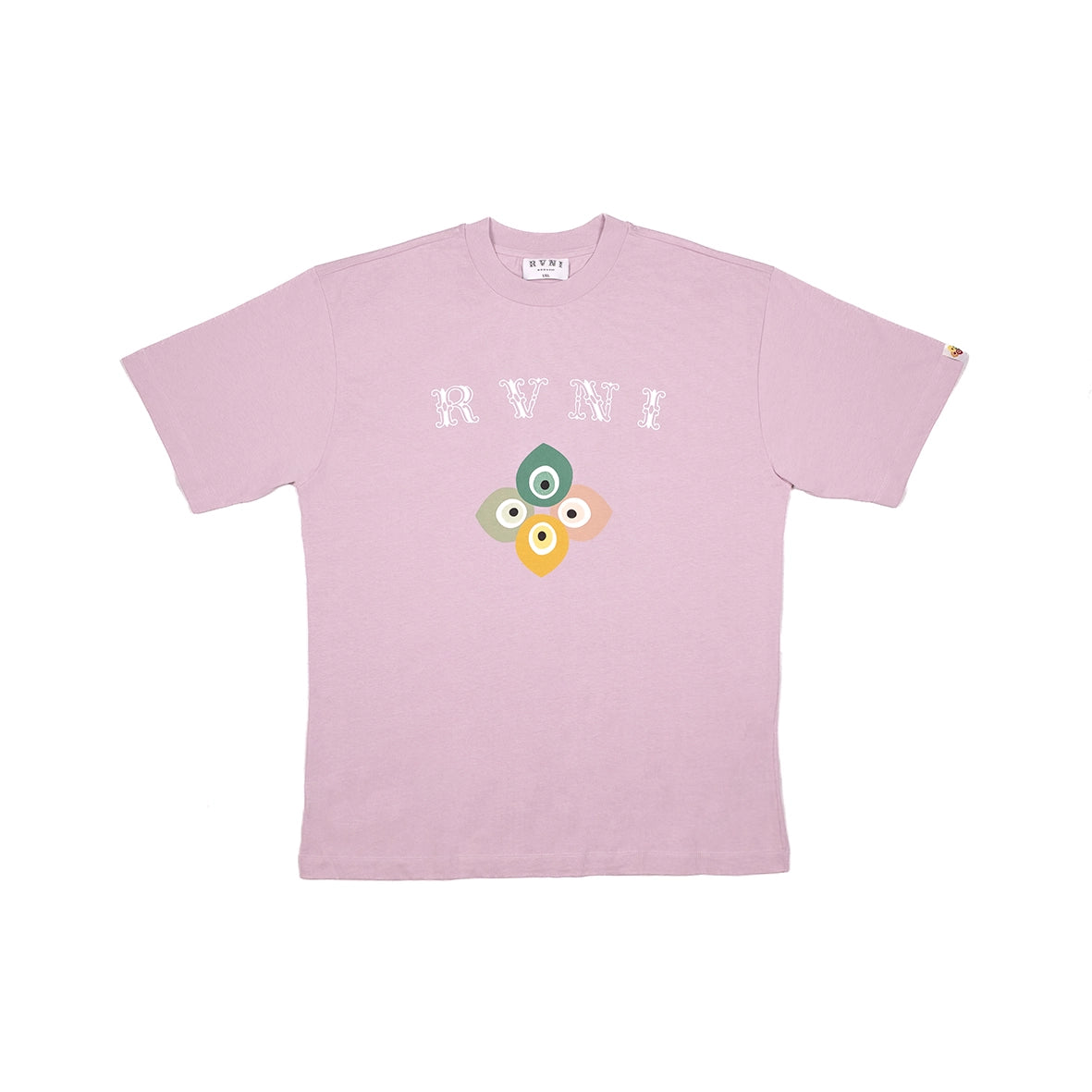 RAVANI Nazar Flower Tee Light Purple