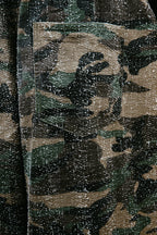VEREYA Camo Textured Balloon Pants