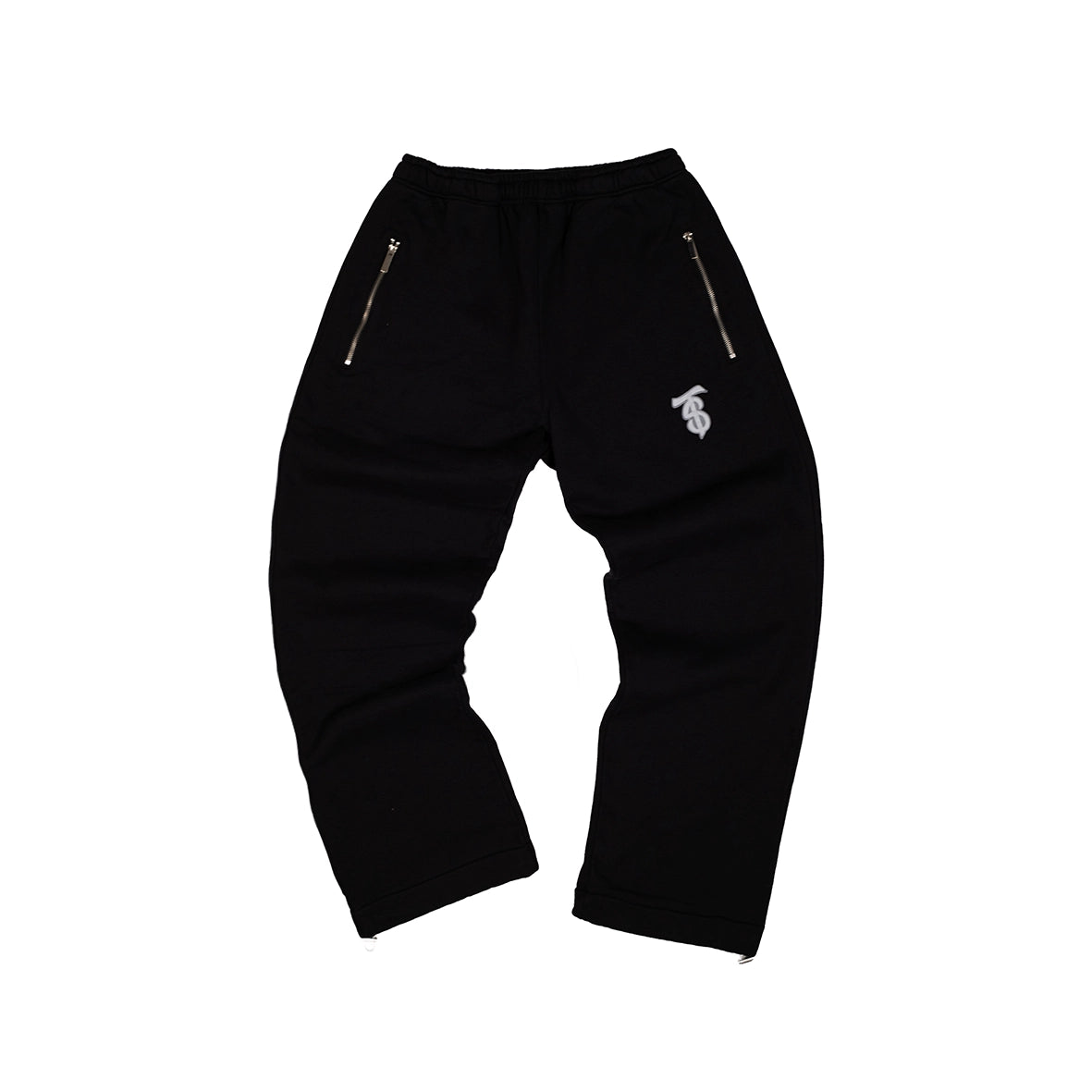 THE SOURCE Reflective Logo Jogger Black