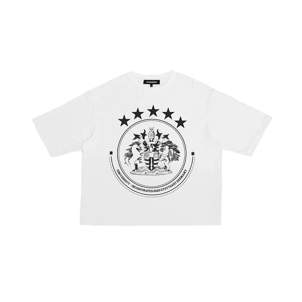 MOONLIGHT MANSION UNIVERSITY T-Shirt White
