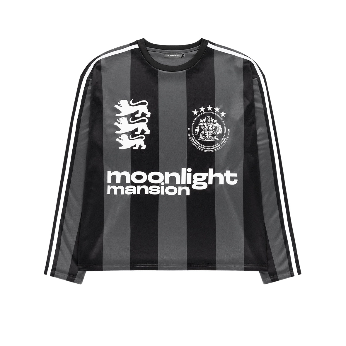 MOONLIGHT MANSION Trikot Longsleeve Grey
