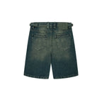 VICINITY Green Tinted Denim Jorts