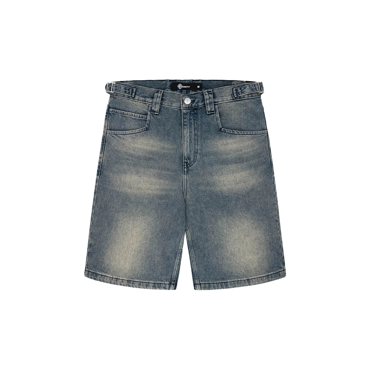 VICINITY Yellow Tinted Denim Jorts