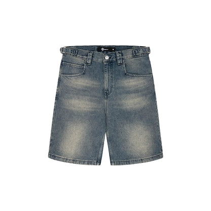 VICINITY Yellow Tinted Denim Jorts