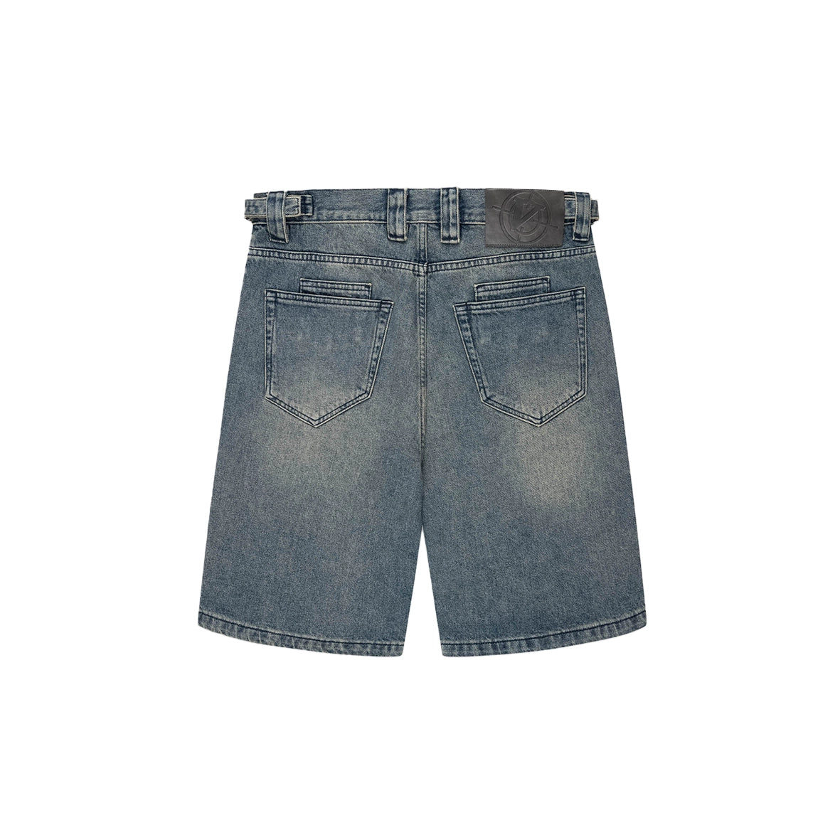 VICINITY Yellow Tinted Denim Jorts