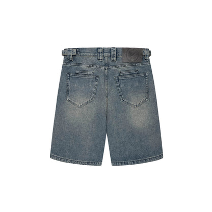 VICINITY Yellow Tinted Denim Jorts