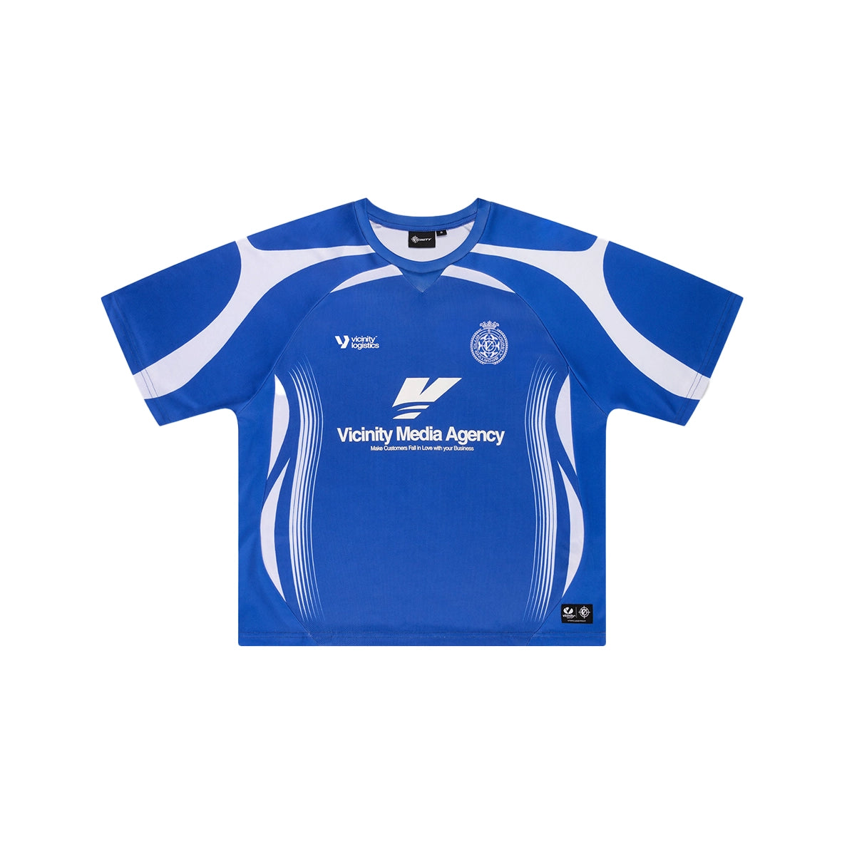 VICINITY Wave Jersey Blue