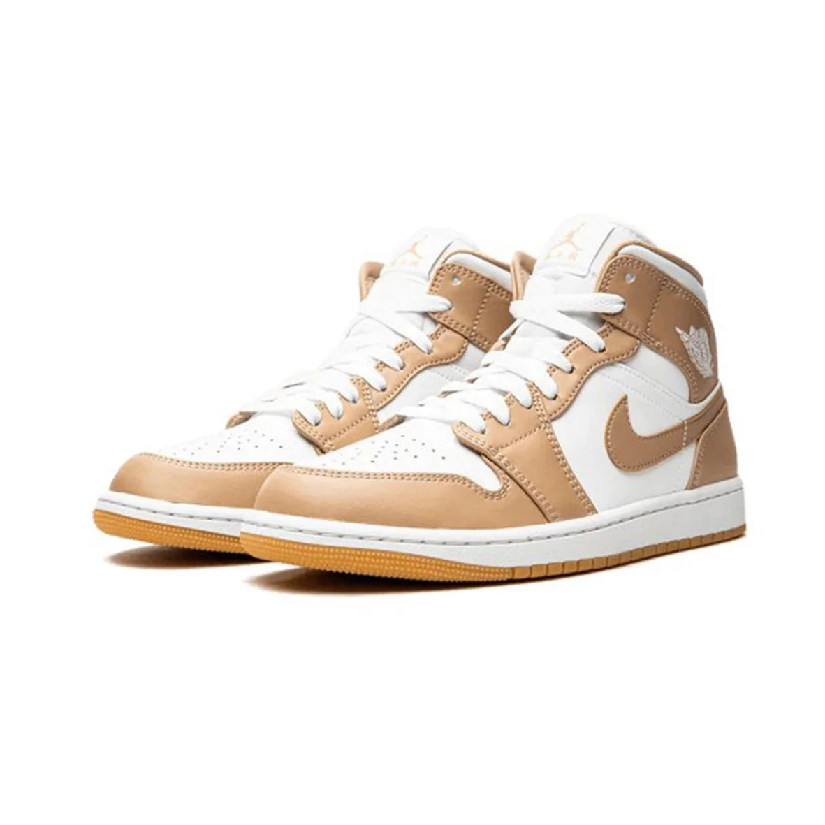 Jordan 1 Mid Tan Gum