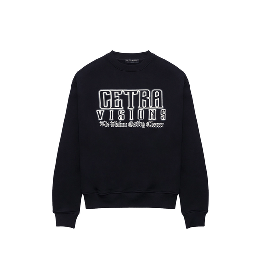 CETRA VISIONS Sweatshirt Black