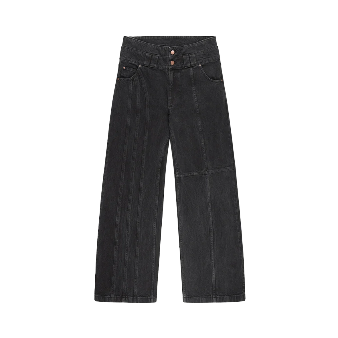 MOONLIGHT MANSION Construction Denim Black