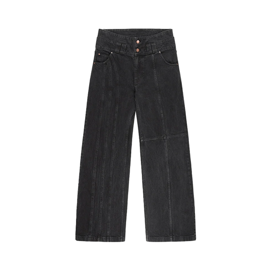 MOONLIGHT MANSION Construction Denim Black