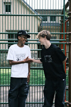 DREAMINGBUSY Materialistic Dreams Sketch T-Shirt White