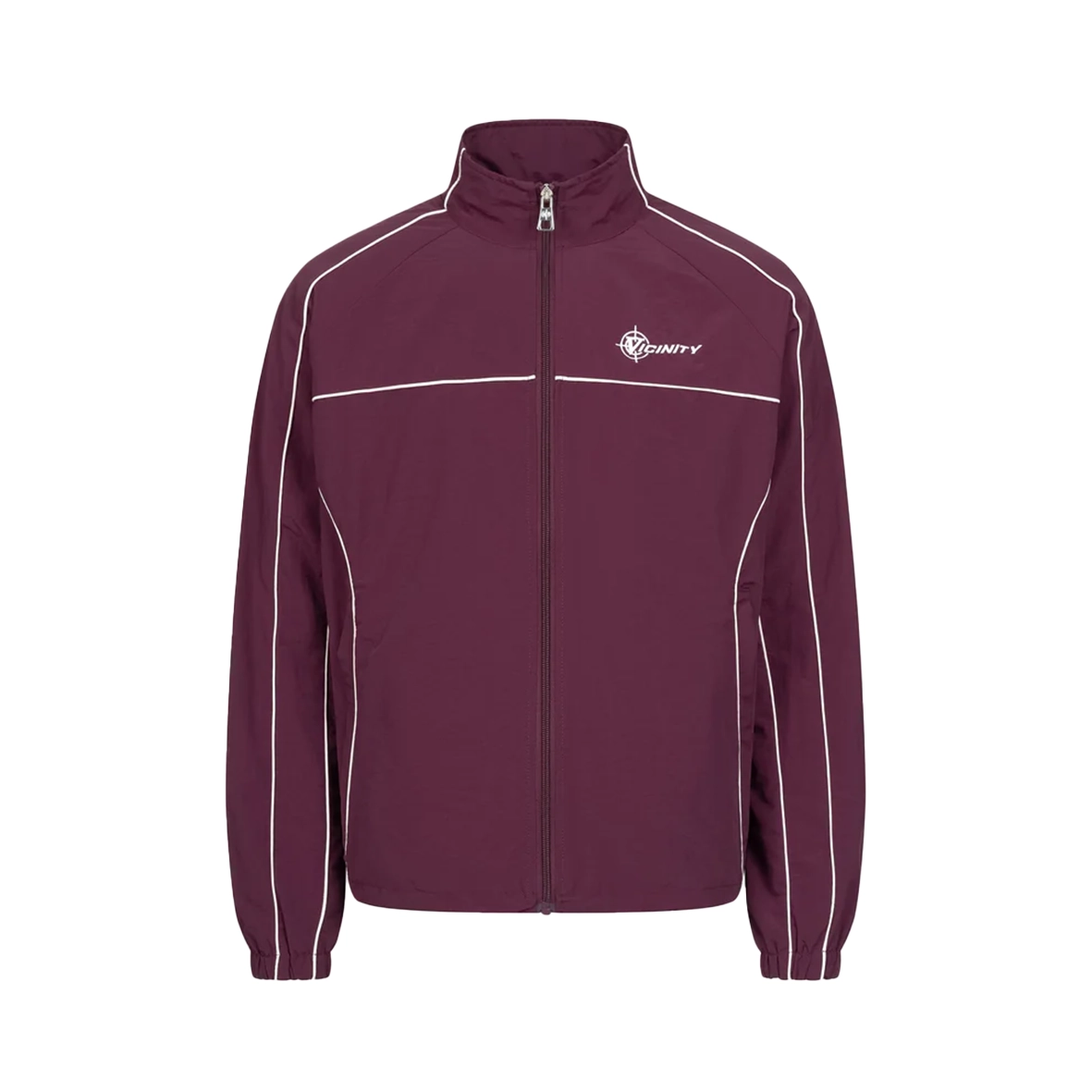 VICINITY Track Jacket Burgundy