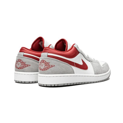 Jordan 1 Low SE Light Smoke Grey Gym Red