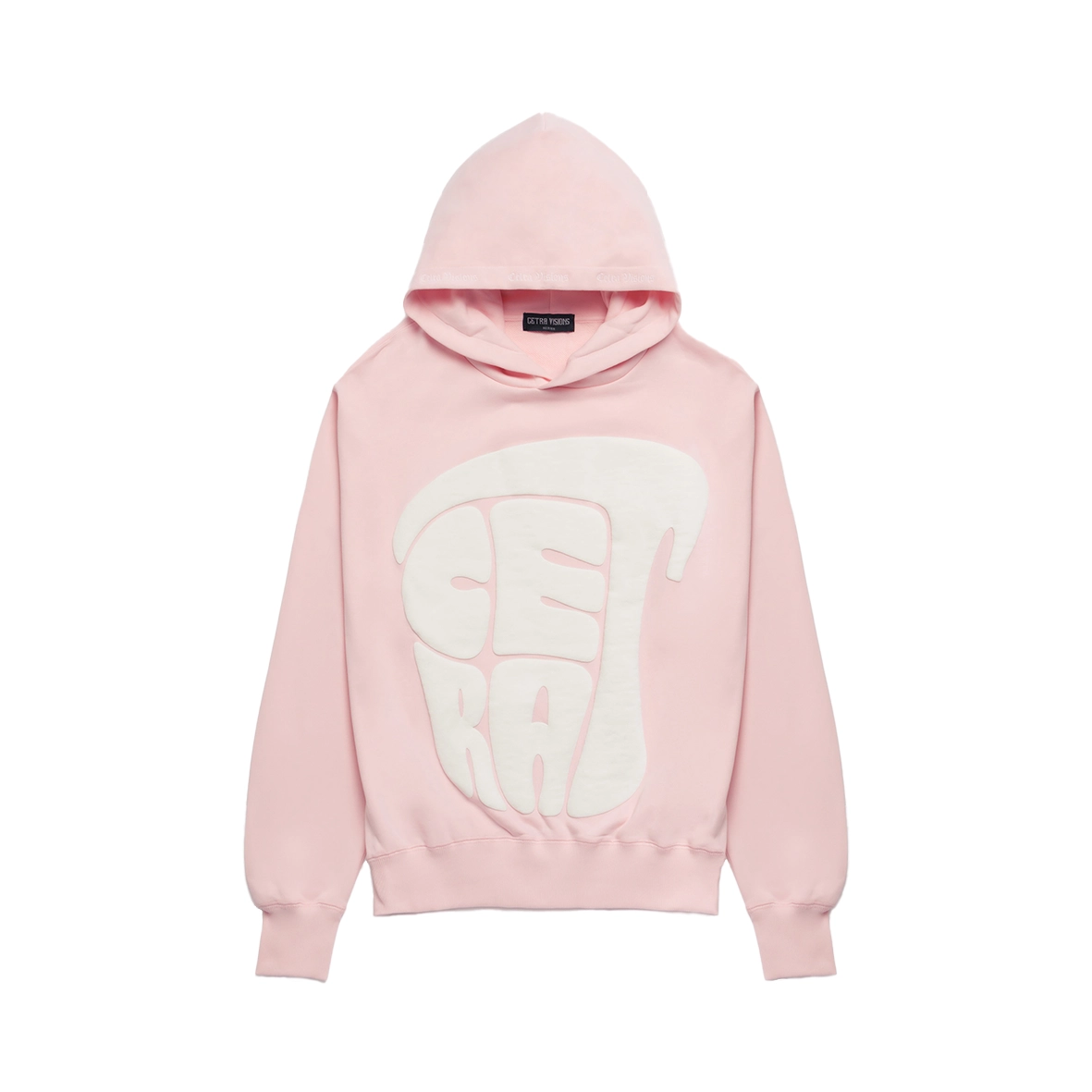 CETRA VISIONS Puff Hoodie Pink