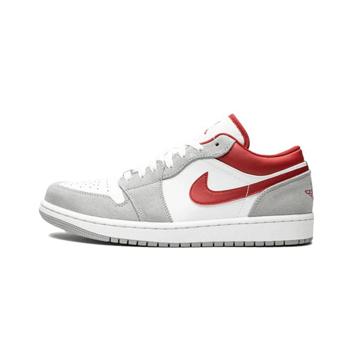 Jordan 1 Low SE Light Smoke Grey Gym Red