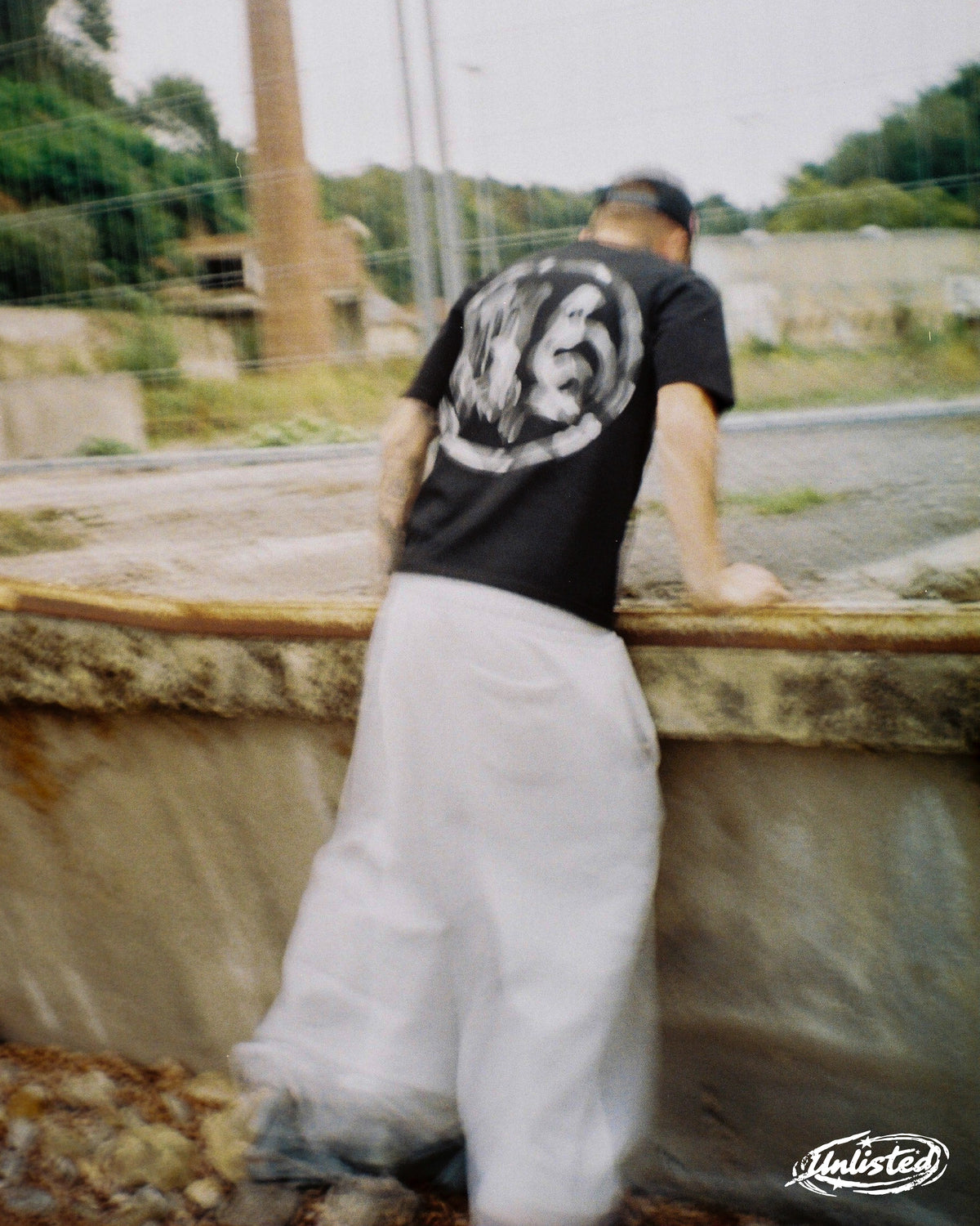 UNLISTED Camo T-Shirt Black