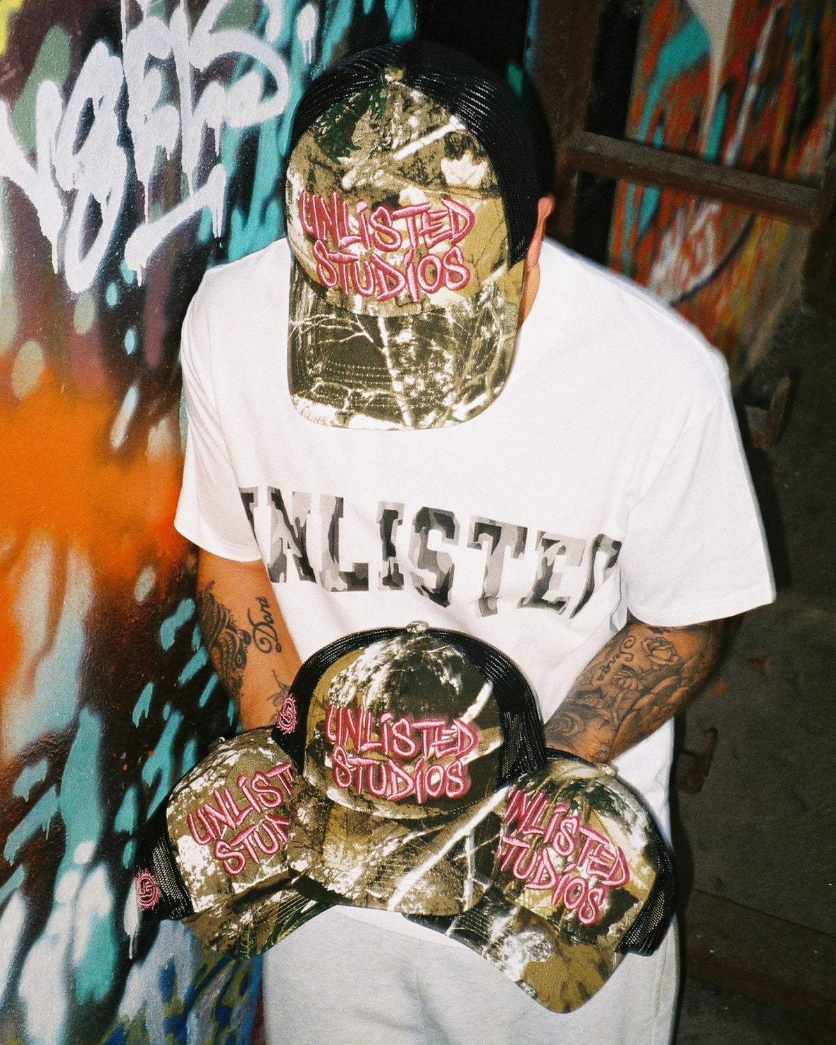 UNLISTED Camo Cap