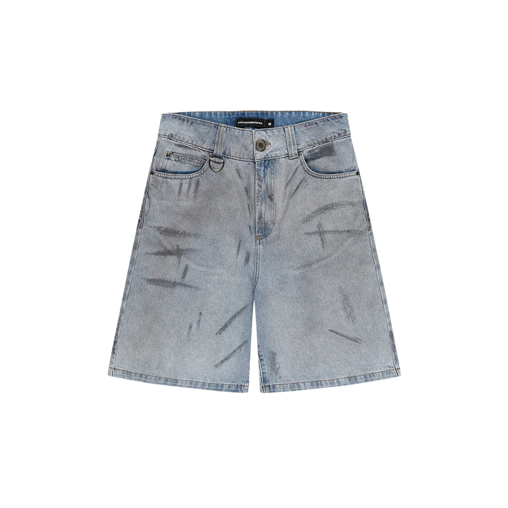 MOONLIGHT MANSION Silhouette Jorts Used Blue