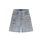 MOONLIGHT MANSION Silhouette Jorts Used Blue