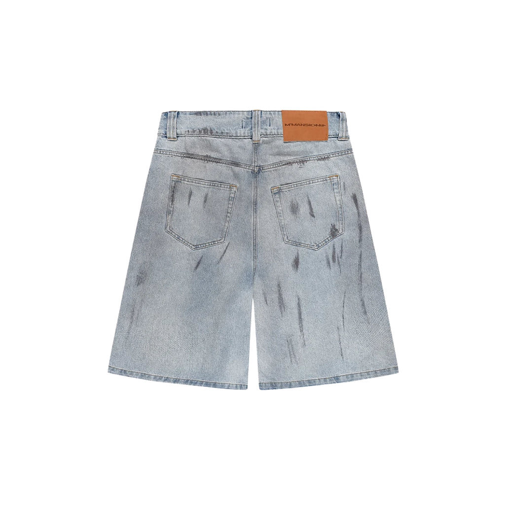 MOONLIGHT MANSION Silhouette Jorts Used Blue