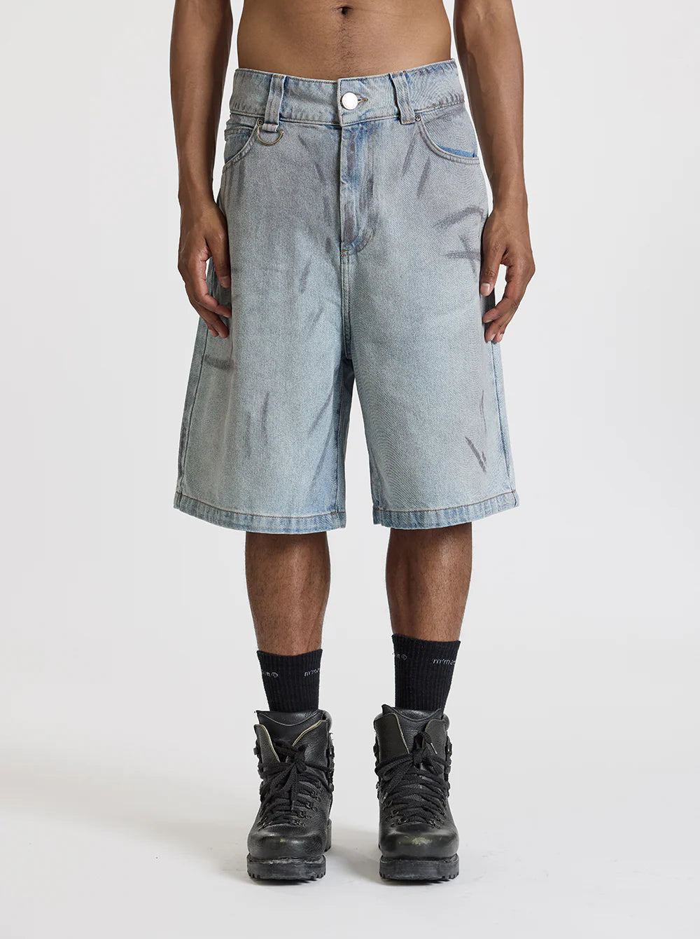 MOONLIGHT MANSION Silhouette Jorts Used Blue