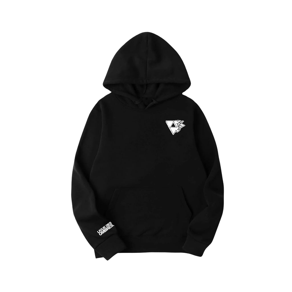 667 EKIP Flammes Hoodie Black
