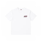 98LAB White Pink Camo Logo T-Shirt