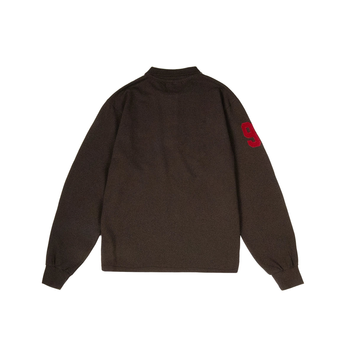 99BASED Atlanta Longsleeve Poloshirt Brown
