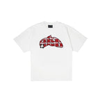 99BASED BSD Arc Logo T-Shirt White Red