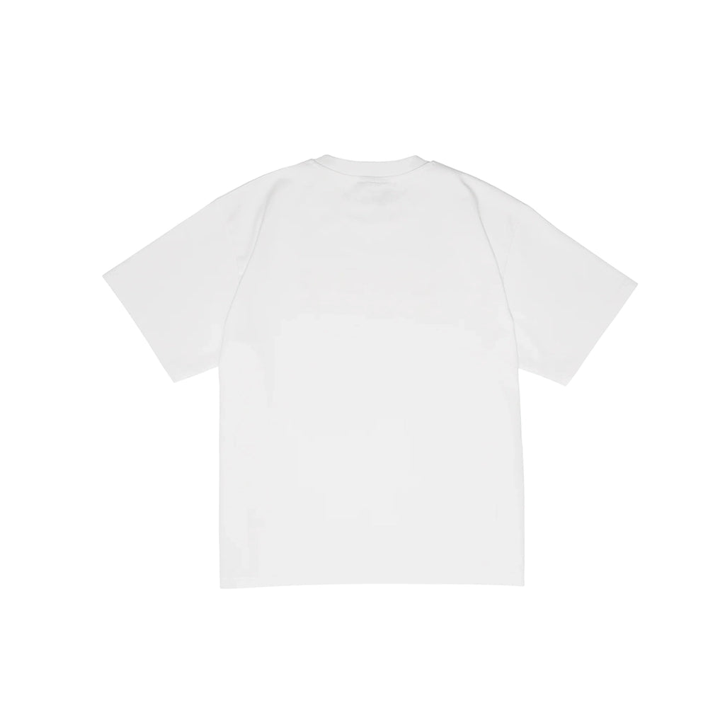 99BASED BSD Arc Logo T-Shirt White Red