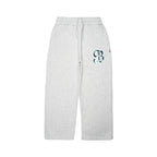 99BASED B Logo Sweatpants Grey Melange