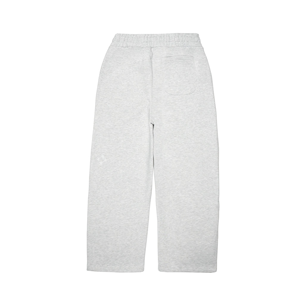 99BASED B Logo Sweatpants Grey Melange