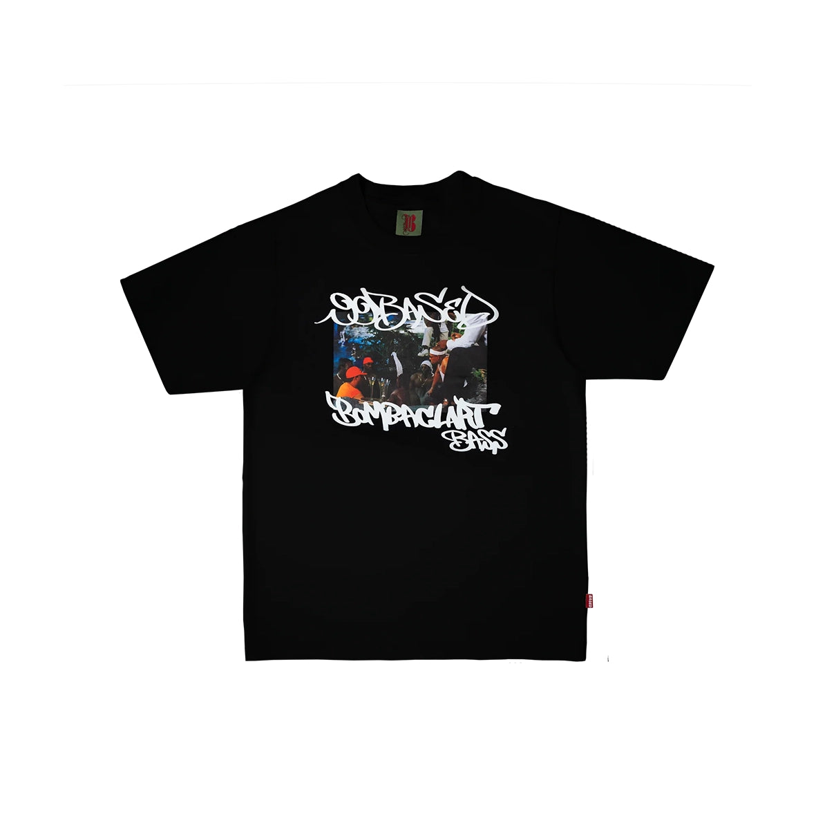 99BASED Bombaclart Bass Slim T-Shirt Black