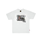 99BASED Bombaclart Bass Slim T-Shirt White