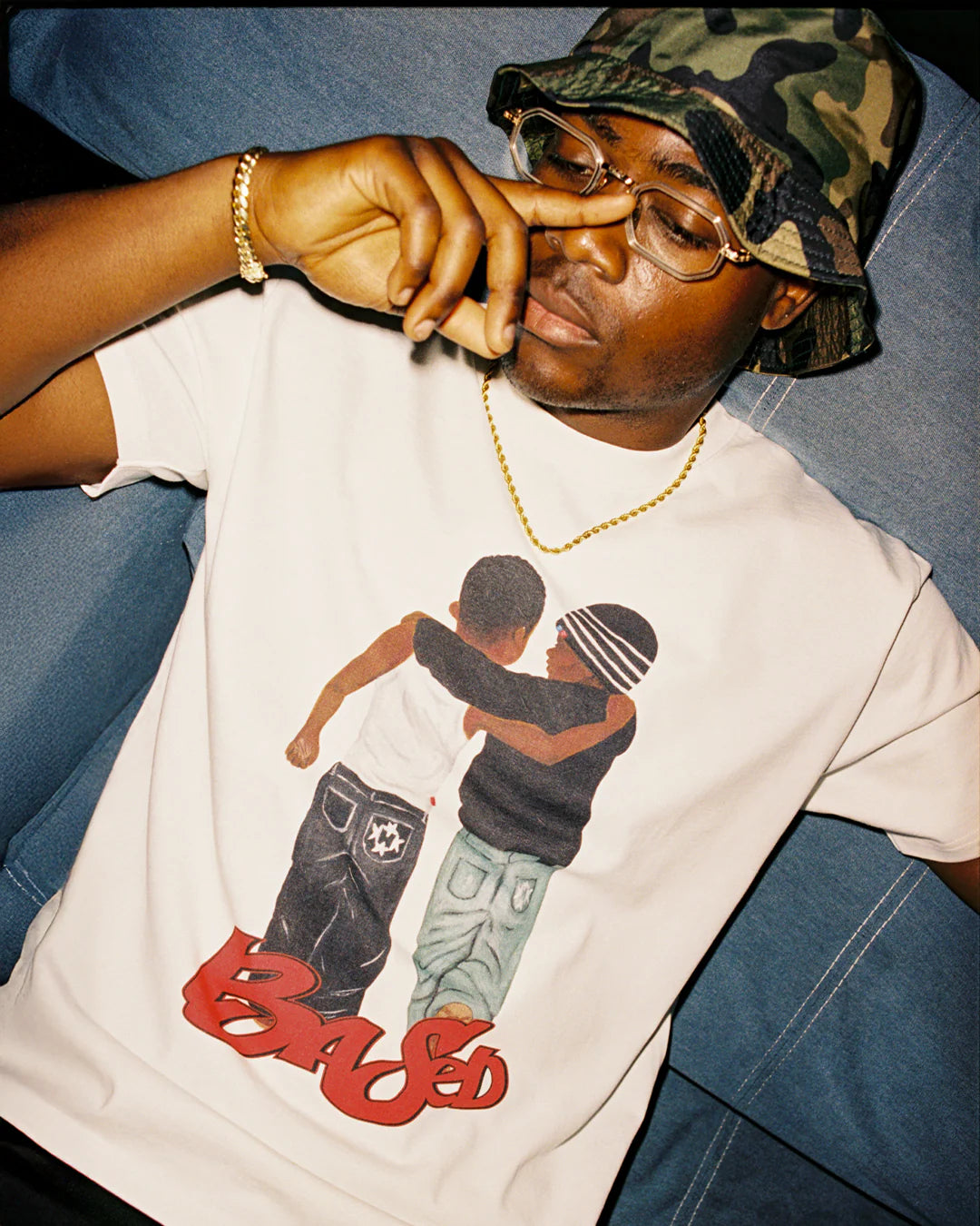 99BASED Bruddas T-Shirt White