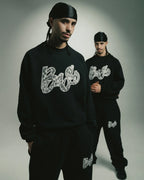 99BASED Combat Crewneck Black