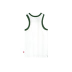 99BASED Contrast Combat Tank Top White Green