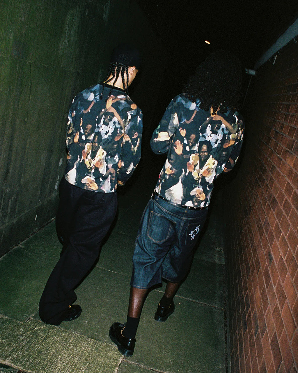 99BASED Crowd Waffle Black