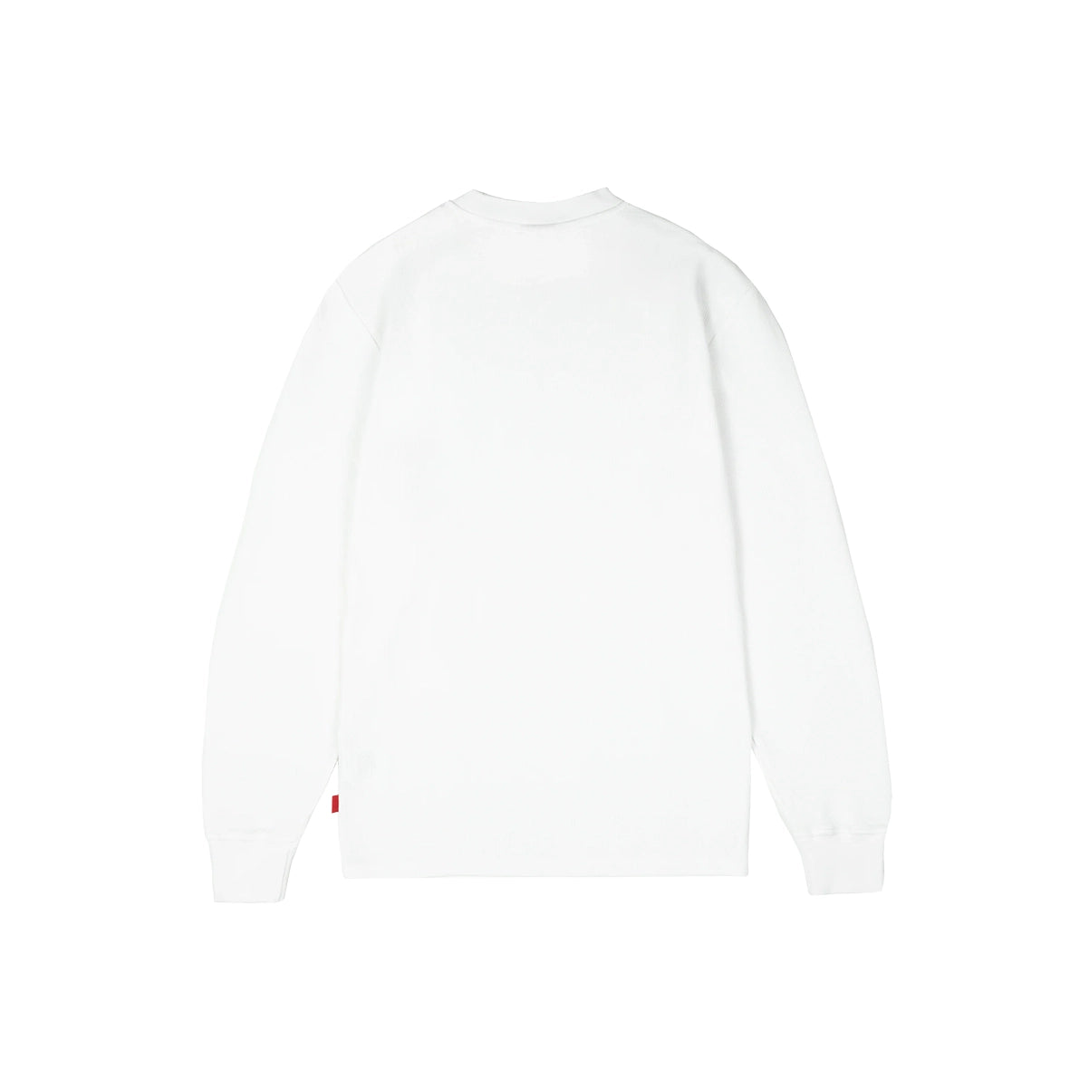 99BASED Daily Slim Henley Longsleeve White