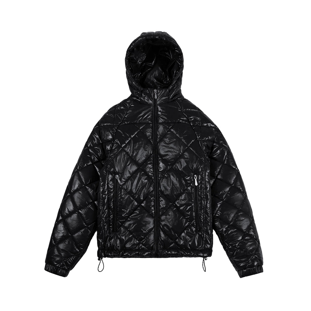 99BASED Daily Slim Puffer Jacket Black