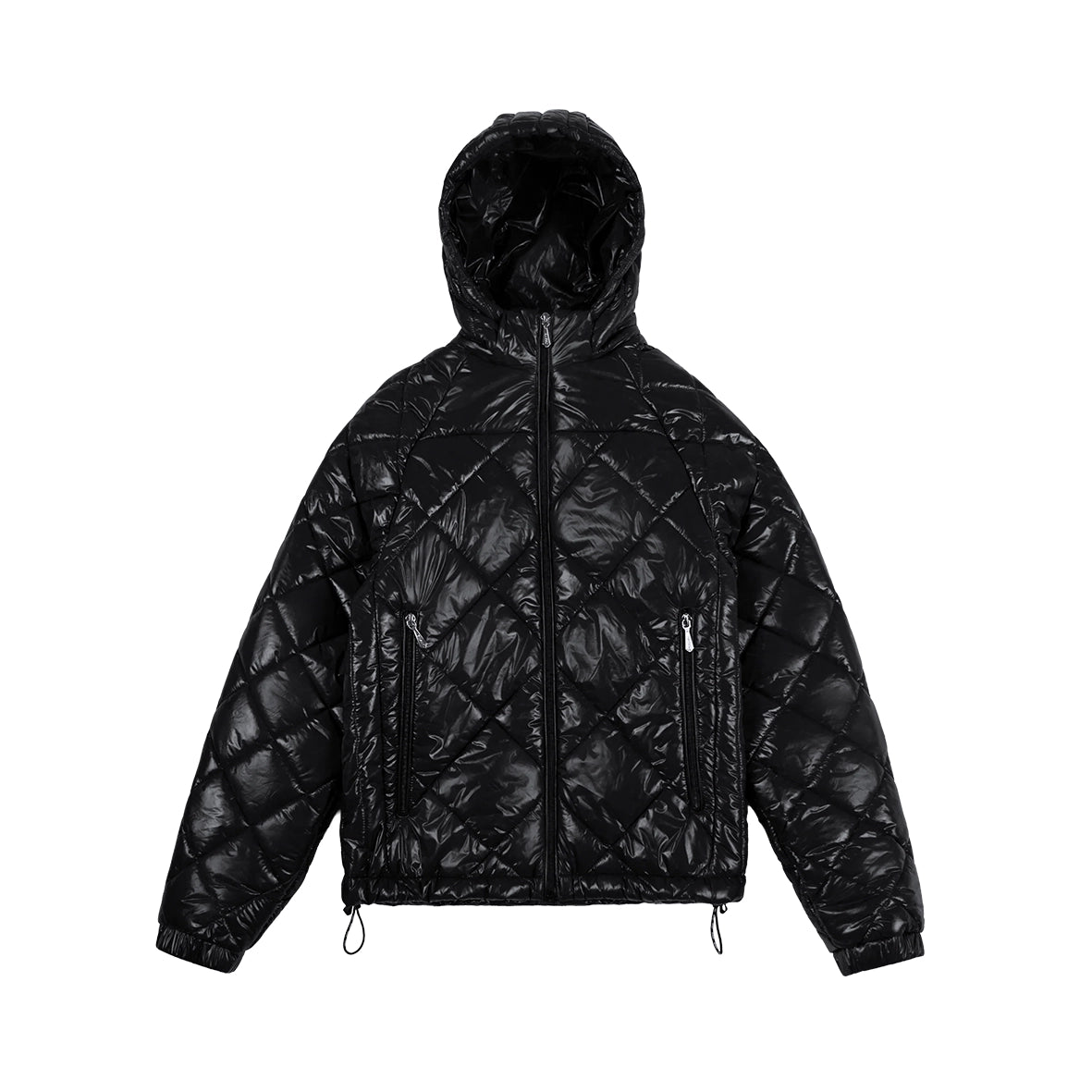 99BASED Daily Slim Puffer Jacket Black